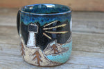 Load image into Gallery viewer, Acadia National Park Coastal Nights Carved Mug, 19 oz
