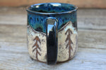 Load image into Gallery viewer, Acadia National Park Coastal Nights Carved Mug, 19 oz
