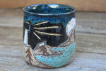 Load image into Gallery viewer, Acadia National Park Coastal Nights Carved Mug, 19 oz
