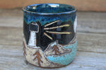 Load image into Gallery viewer, Acadia National Park Coastal Nights Carved Mug, 19 oz
