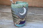 Load image into Gallery viewer, Camping in Redwood Grove Carved Straw Cup, 19 oz
