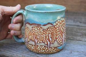 Fall Foliage and Glacial Lake Days Mug, 18 oz