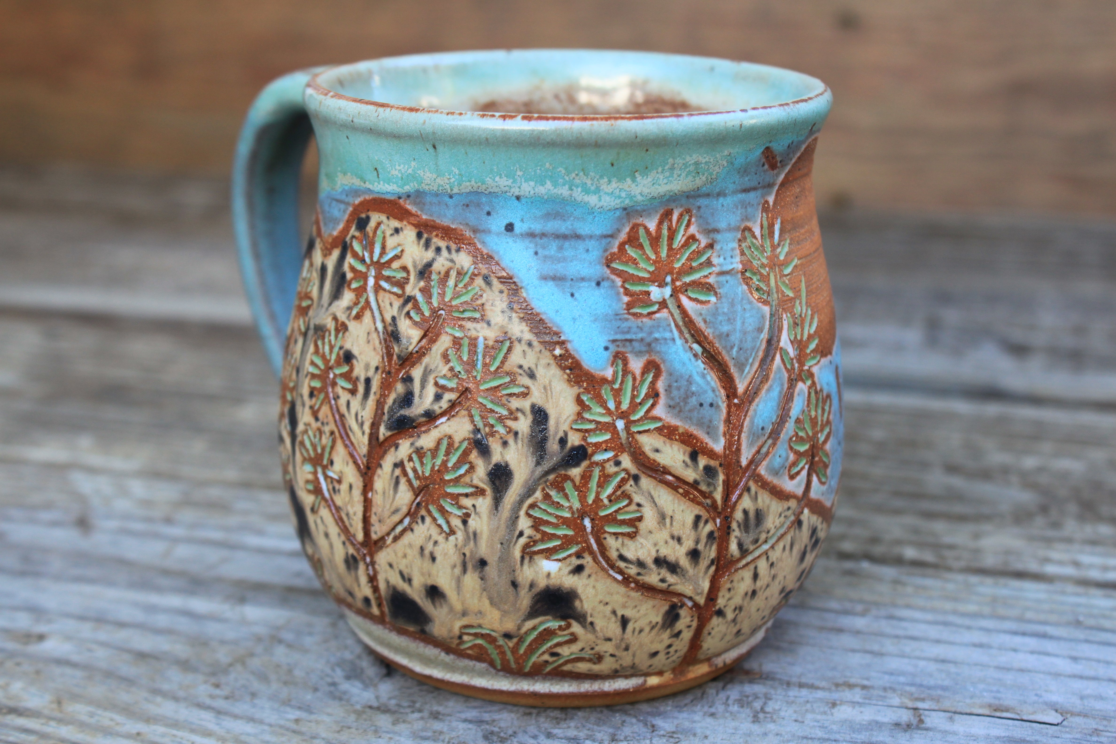 Joshua Tree Days Mug, 19 oz