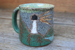 Load image into Gallery viewer, Acadia National Park Coastal Views Carved Mug, 18 oz
