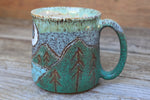 Load image into Gallery viewer, Acadia National Park Coastal Views Carved Mug, 18 oz
