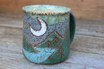 Load image into Gallery viewer, Acadia National Park Coastal Views Carved Mug, 18 oz
