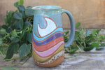Load image into Gallery viewer, Rainbow Fields Forever Pitcher, 42 oz
