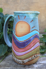 Load image into Gallery viewer, Rainbow Fields Forever Pitcher, 42 oz
