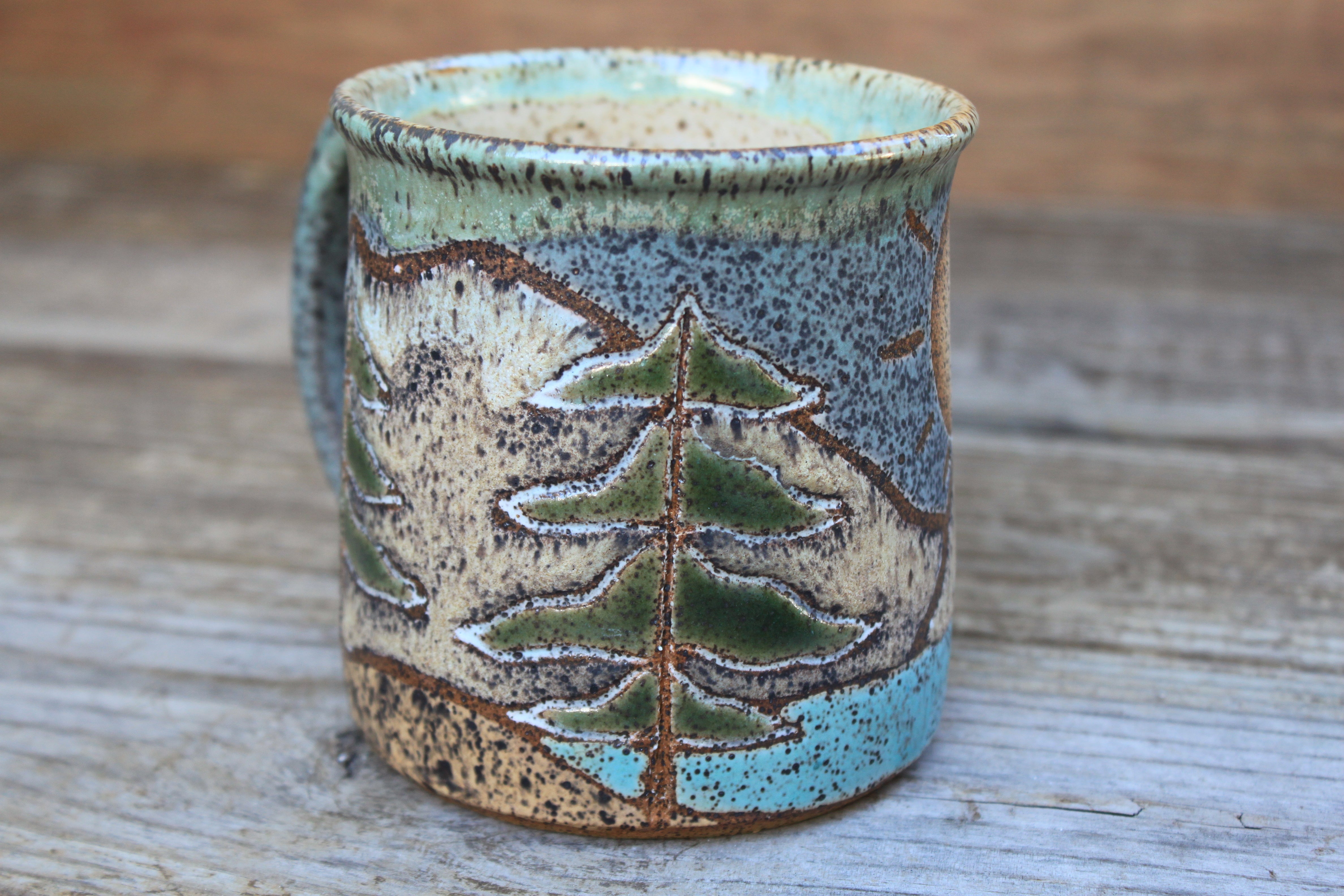 Redwood National Park Days Carved Mug, 19 oz