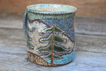 Load image into Gallery viewer, Redwood National Park Days Carved Mug, 19 oz
