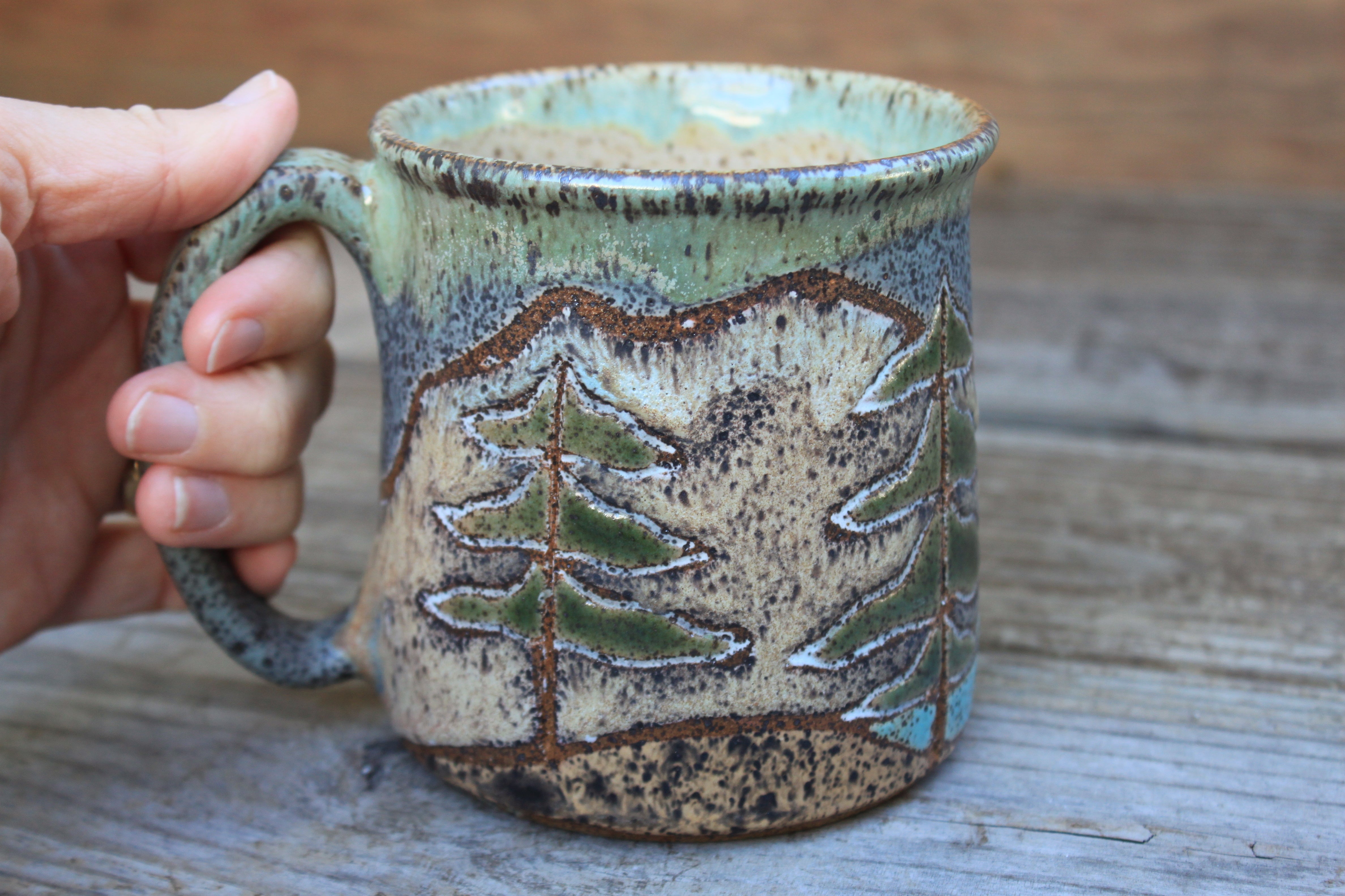 Redwood National Park Days Carved Mug, 19 oz