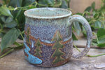 Load image into Gallery viewer, Glacial River Sunset Mug, 19 oz
