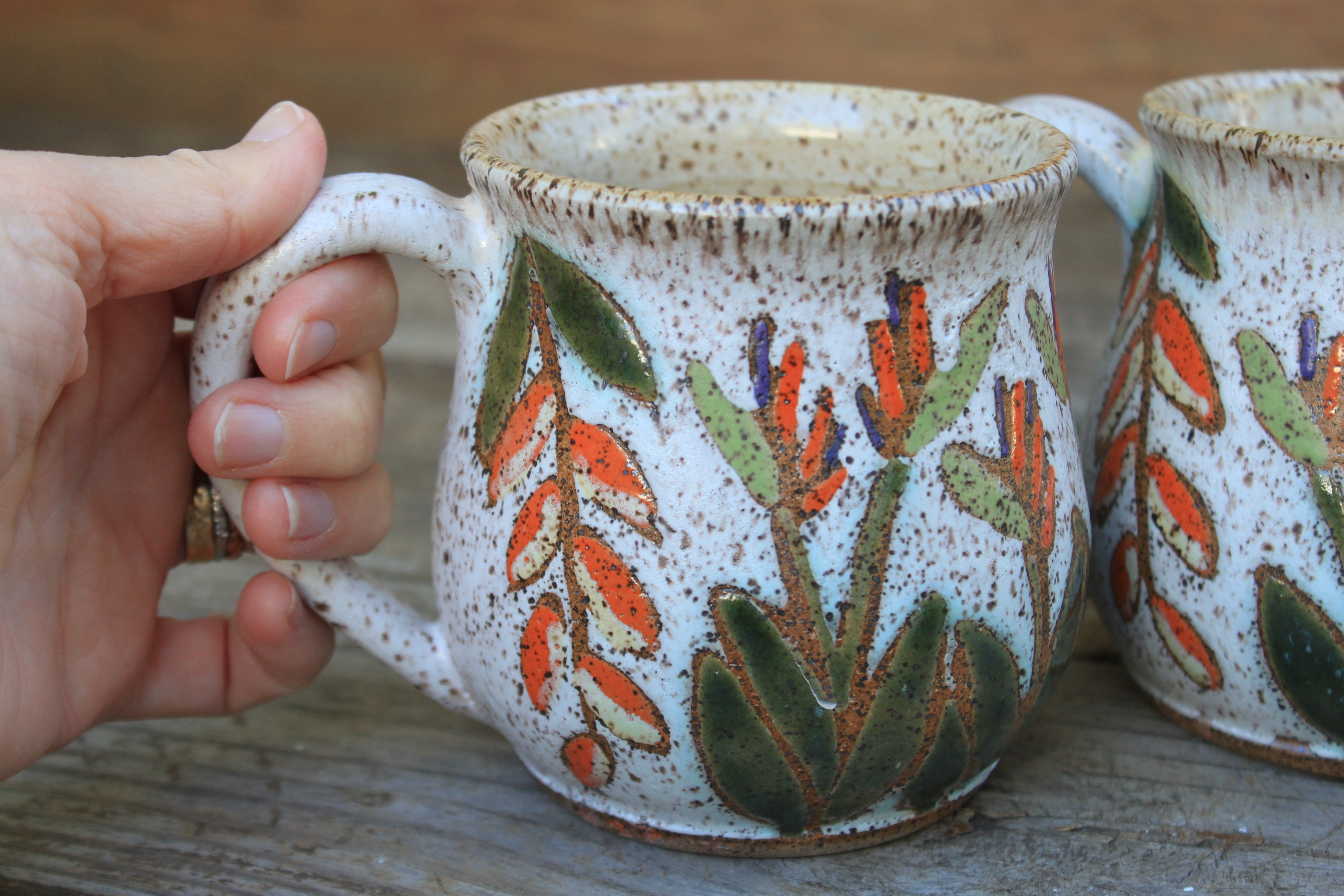 Bird of Paradise Mugs - sold separately, 19.5 oz