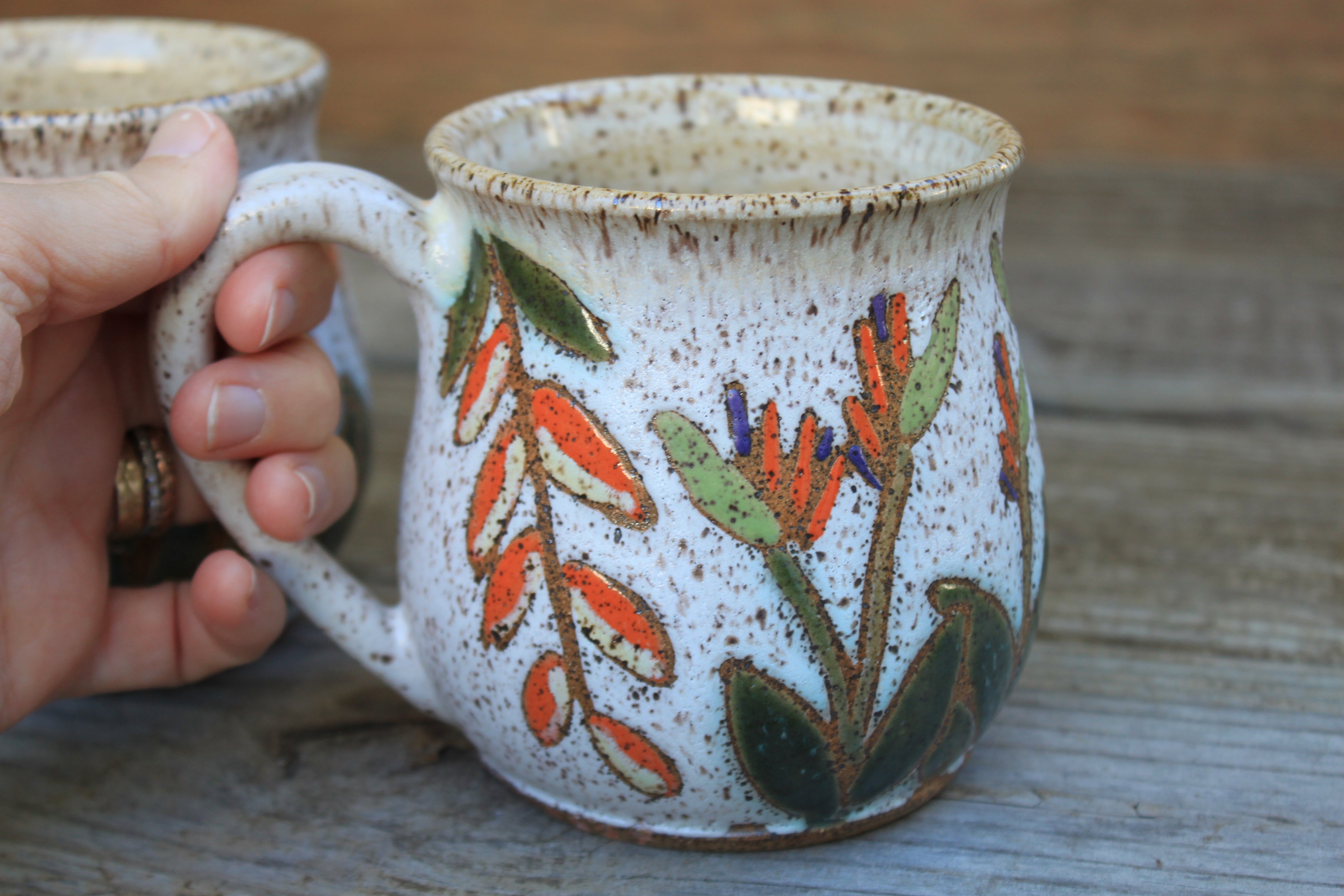 Bird of Paradise Mugs - sold separately, 19.5 oz