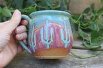 Load image into Gallery viewer, Desert Mountain Sunset Mug, 16 oz
