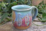 Load image into Gallery viewer, Desert Mountain Sunset Mug, 16 oz
