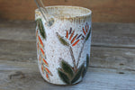 Load image into Gallery viewer, Bird of Paradise Carved Straw Cup, 20 oz
