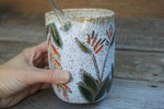 Load image into Gallery viewer, Bird of Paradise Carved Straw Cup, 20 oz
