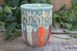 Load image into Gallery viewer, Root for Vegetables Rainbow Mug, 17 oz
