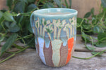 Load image into Gallery viewer, Root for Vegetables Rainbow Mug, 17 oz
