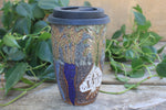 Load image into Gallery viewer, Root for Vegetables Rainbow Travel Mug, 18 oz
