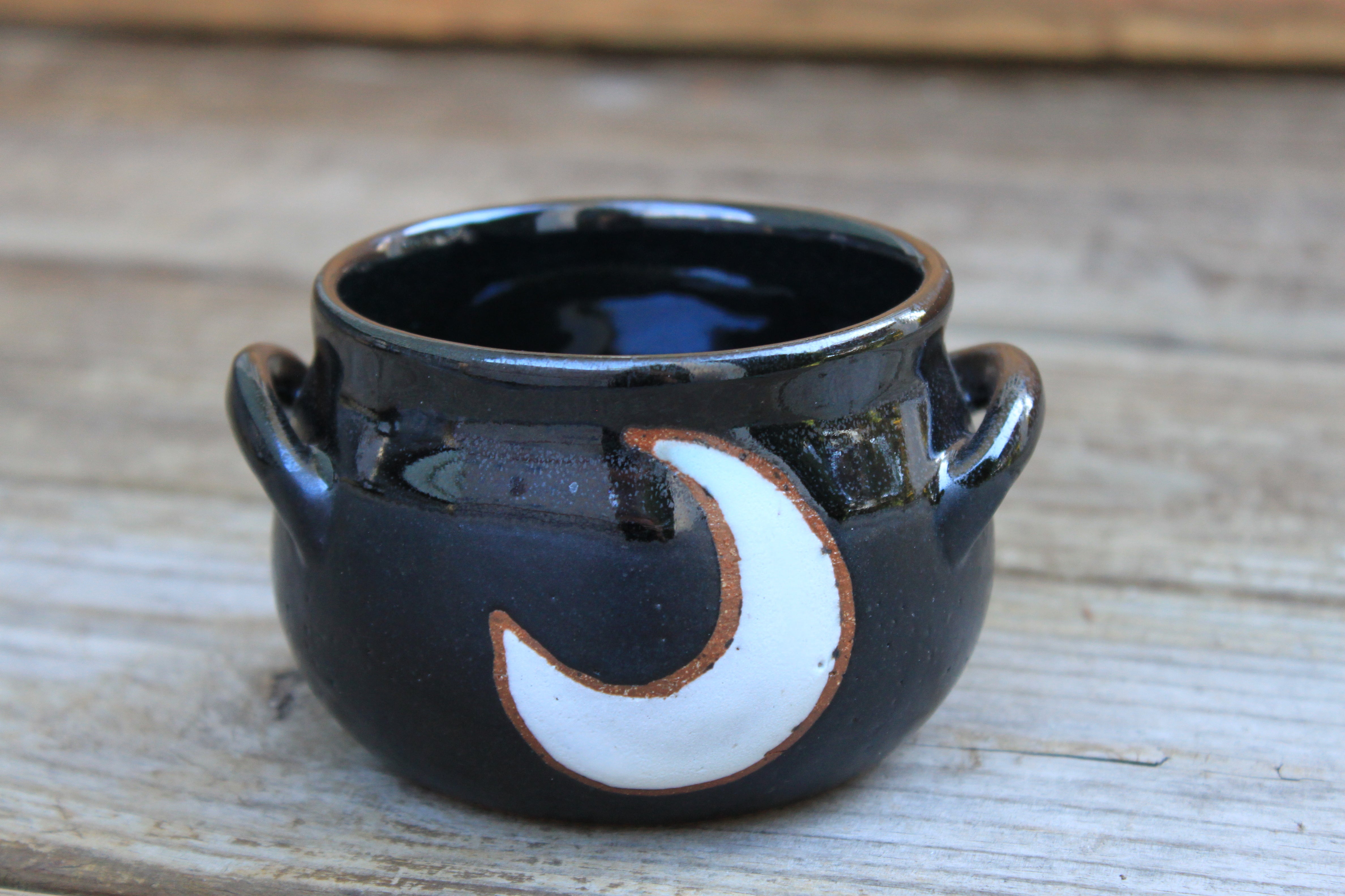 Crescent Moon Mini Crock, 10 oz