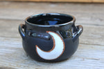 Load image into Gallery viewer, Crescent Moon Mini Crock, 10 oz
