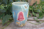 Load image into Gallery viewer, Mushroom Madness Carved Straw Cup, 12 oz

