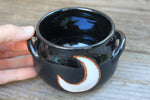 Load image into Gallery viewer, Crescent Moon Mini Crock, 10 oz
