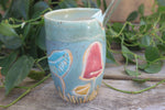 Load image into Gallery viewer, Mushroom Madness Carved Straw Cup, 12 oz
