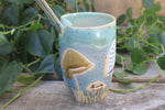 Load image into Gallery viewer, Mushroom Madness Carved Straw Cup, 12 oz

