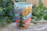 Load image into Gallery viewer, Rainbow Fields and Evergreen Dreams Straw Cup, 15 oz
