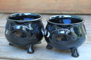 Crescent Moon and Moon Phase Cauldrons - sold separately, 16 oz