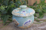 Load image into Gallery viewer, Mushroom Madness Lidded Jar
