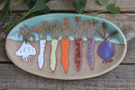 Load image into Gallery viewer, Root for Vegetables Rainbow Tray
