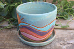 Load image into Gallery viewer, Rainbow Fields Forever Planter
