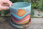 Load image into Gallery viewer, Rainbow Fields Forever Planter
