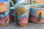 Load image into Gallery viewer, Rainbow Fields and Evergreen Dreams Straw Cup, 15 oz
