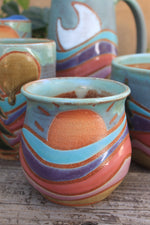 Load image into Gallery viewer, Rainbow Fields Forever Mug, 17 oz
