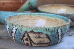 Load image into Gallery viewer, Cabin in Birch Grove Plate Bowl
