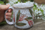 Load image into Gallery viewer, Magnolia Bloom Love Mug, 17 oz
