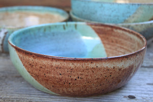 Seconds Sale! Forest Horizon Plate Bowl