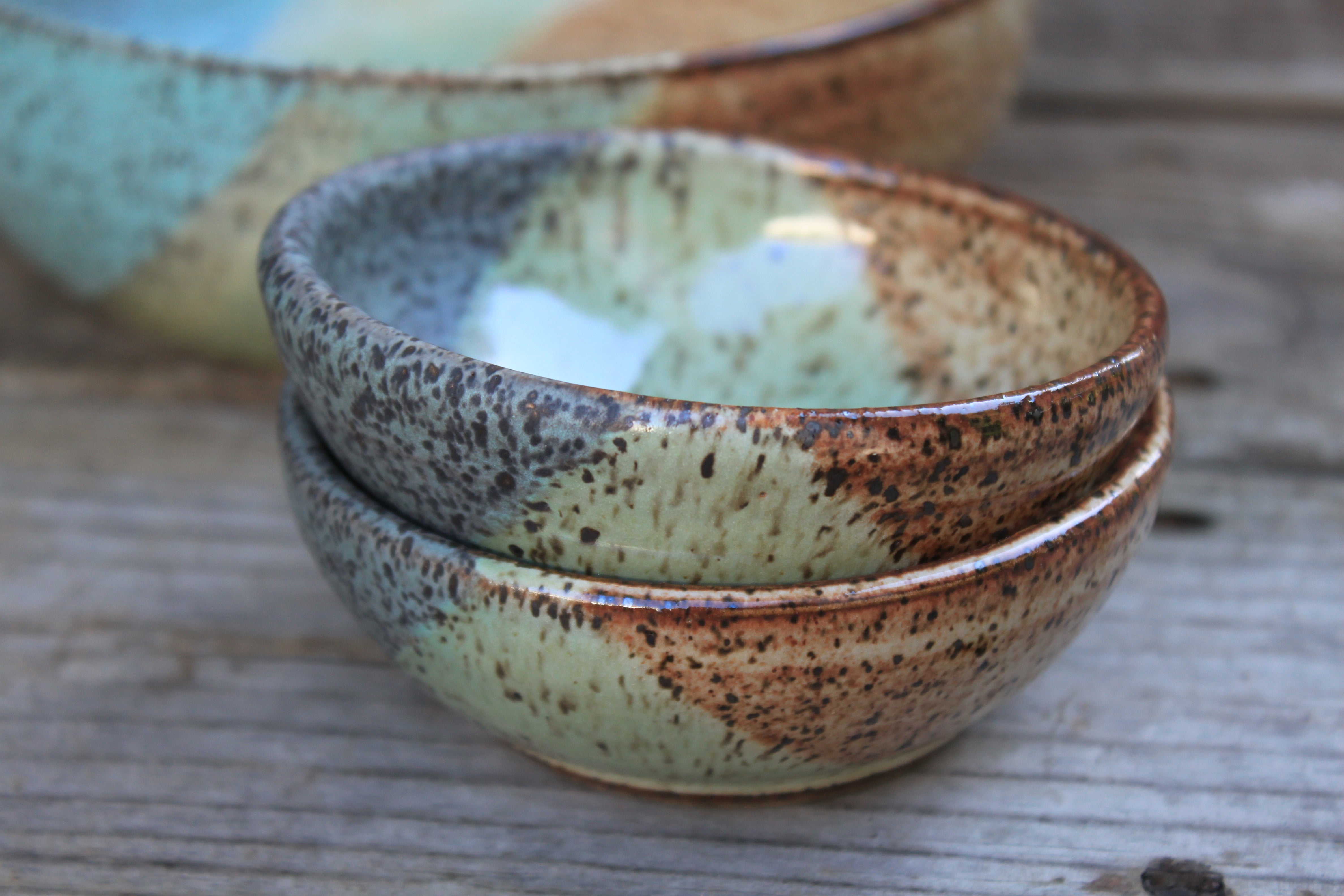 Speckled Ocean Horizon Bowls - sold separately