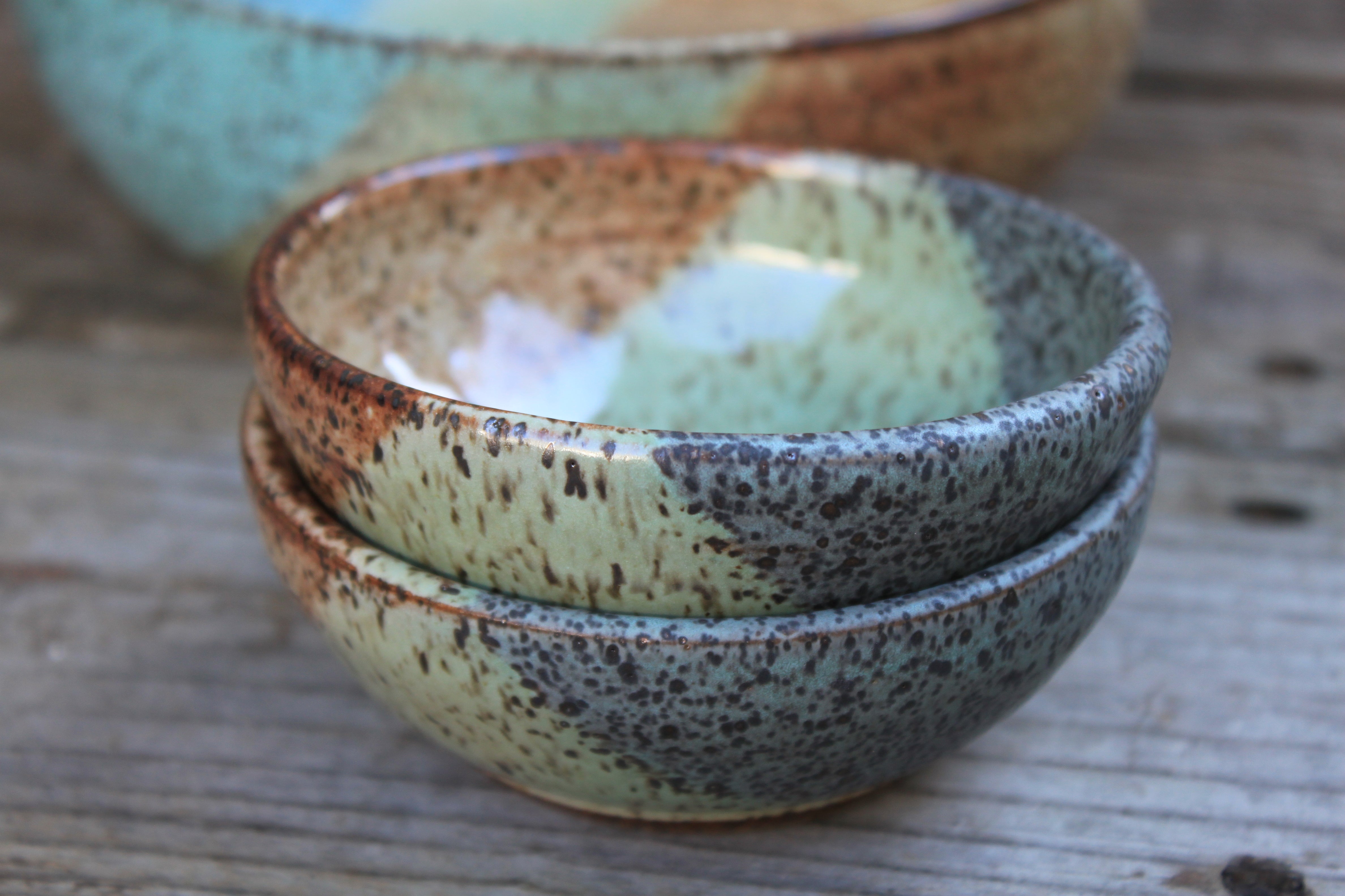 Speckled Ocean Horizon Bowls - sold separately