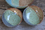 Load image into Gallery viewer, Speckled Ocean Horizon Bowls - sold separately
