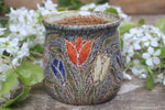 Load image into Gallery viewer, Carved Tulip Fields Mug, 16 oz
