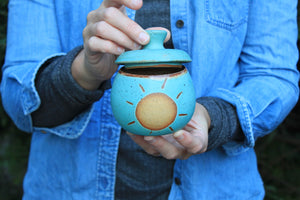 Sunny Days Mini Lidded Jar