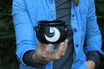 Load image into Gallery viewer, Crescent Moon Mini Crock, 10 oz
