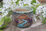 Load image into Gallery viewer, Coneflower Fields and Rolling River Espresso Cup, 8 oz
