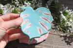 Load image into Gallery viewer, Monstera Leaf Trinket Dish, Various Colors - sold separately
